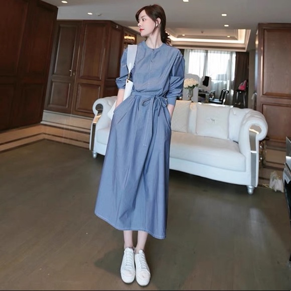 Dresses & Skirts - Denim Cotton Dress